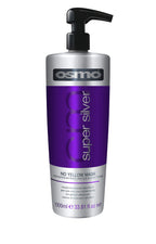 OSMO Super Silver Mask 250 ml - Purple Hair Mask for Blonde, Bleached & Grey Hair - Neutralises Brassy Yellow Tones & Enhances Cool, Ashy Colour