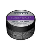 OSMO Super Silver Mask 250 ml - Purple Hair Mask for Blonde, Bleached & Grey Hair - Neutralises Brassy Yellow Tones & Enhances Cool, Ashy Colour