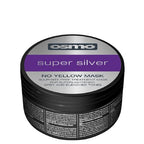 OSMO Super Silver Mask 250 ml - Purple Hair Mask for Blonde, Bleached & Grey Hair - Neutralises Brassy Yellow Tones & Enhances Cool, Ashy Colour