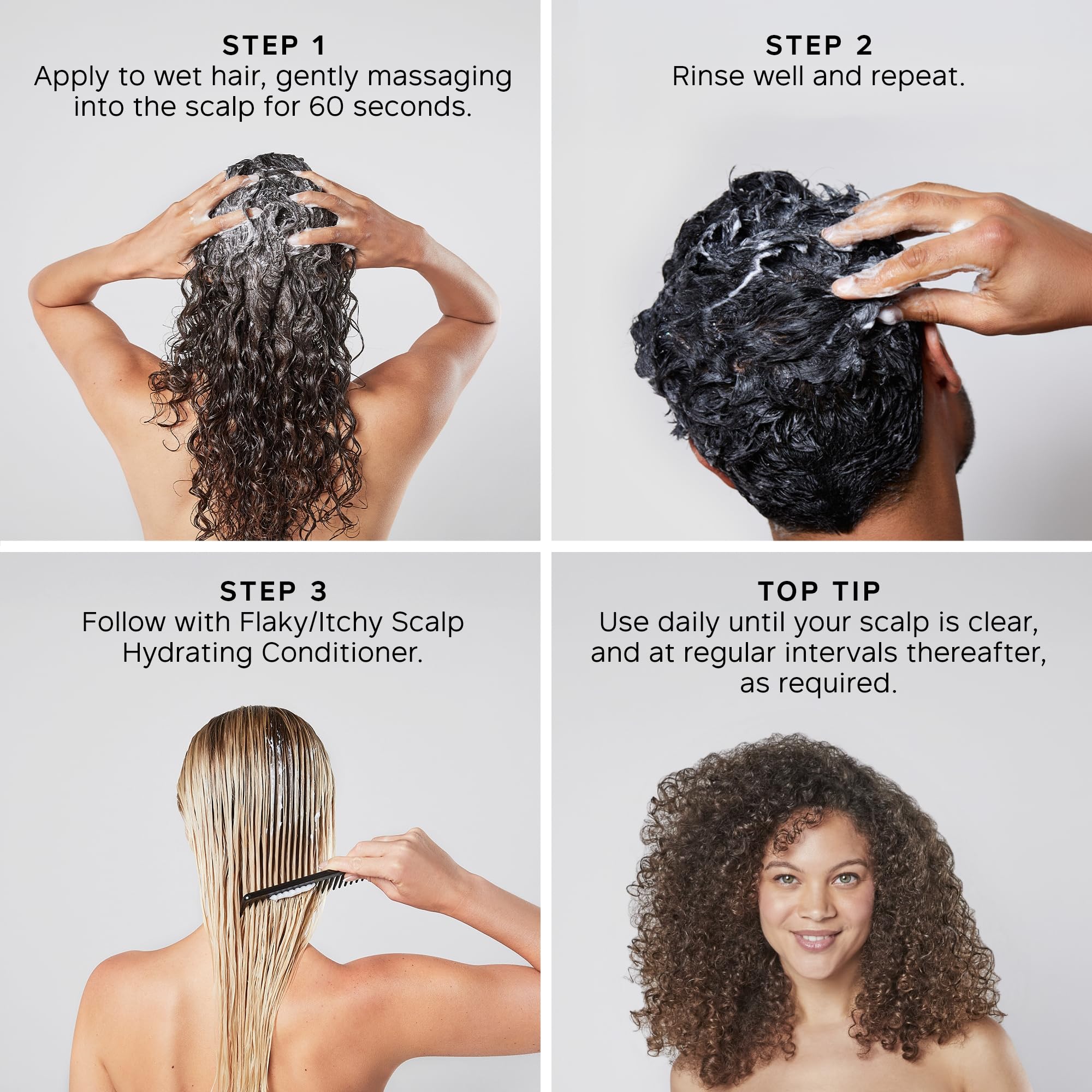 Philip Kingsley | Flaky/Itchy Scalp Shampoo | Anit-Dandruff Shampoo For Flaky, Itchy, Dry, Oily Scalps | Cleansing Scalp Care | Hair Shampoo that Hydrates, Soothes and Calms | 75ml
