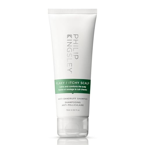 Philip Kingsley | Flaky/Itchy Scalp Shampoo | Anit-Dandruff Shampoo For Flaky, Itchy, Dry, Oily Scalps | Cleansing Scalp Care | Hair Shampoo that Hydrates, Soothes and Calms | 75ml