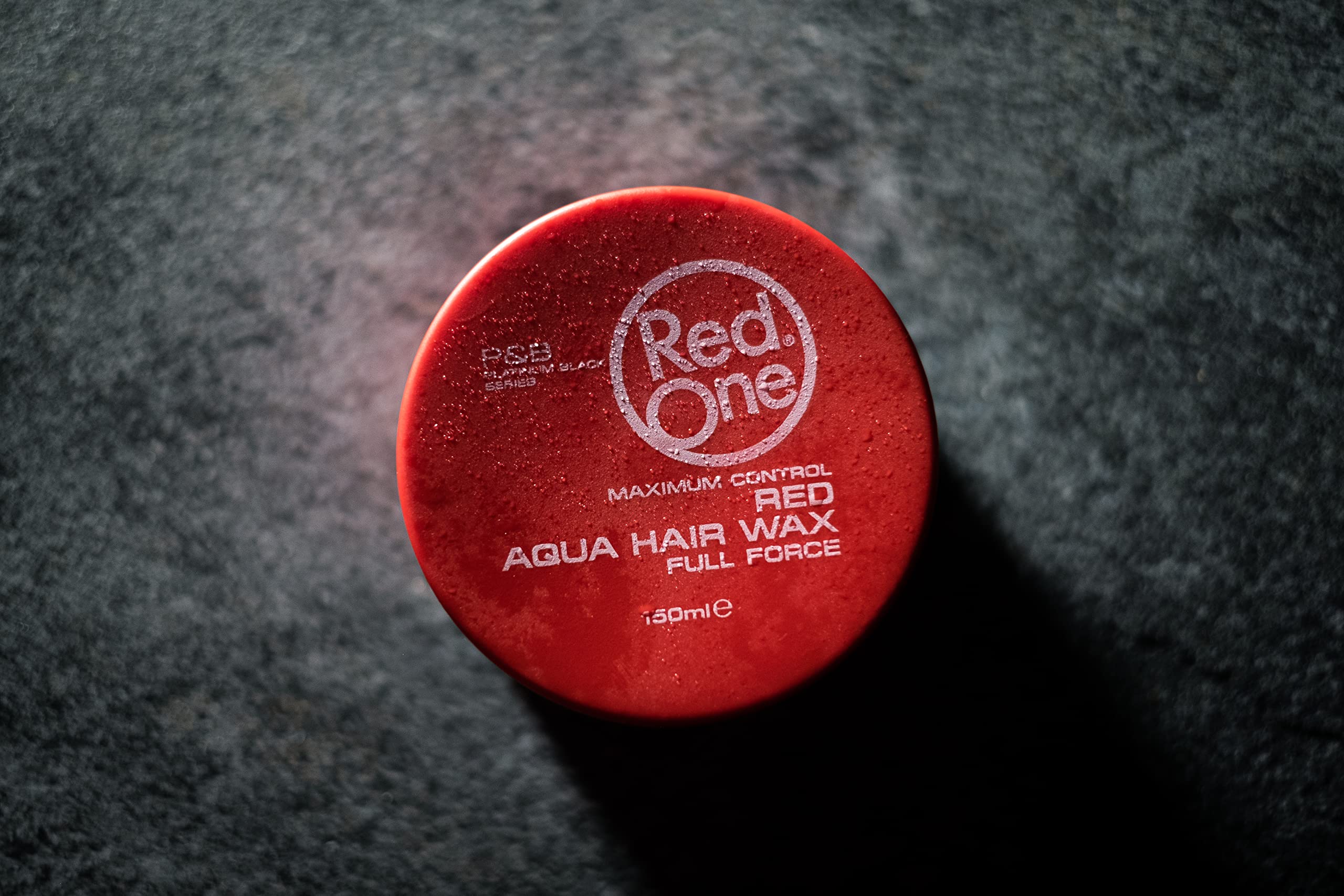 RedOne Hair Styling Wax Red 150 ml | Edge Control | Hair Gel Wax | Ultra Hold | Strawberry Scent | Men & Women Hair Wax | Maximum Control | Shine Look