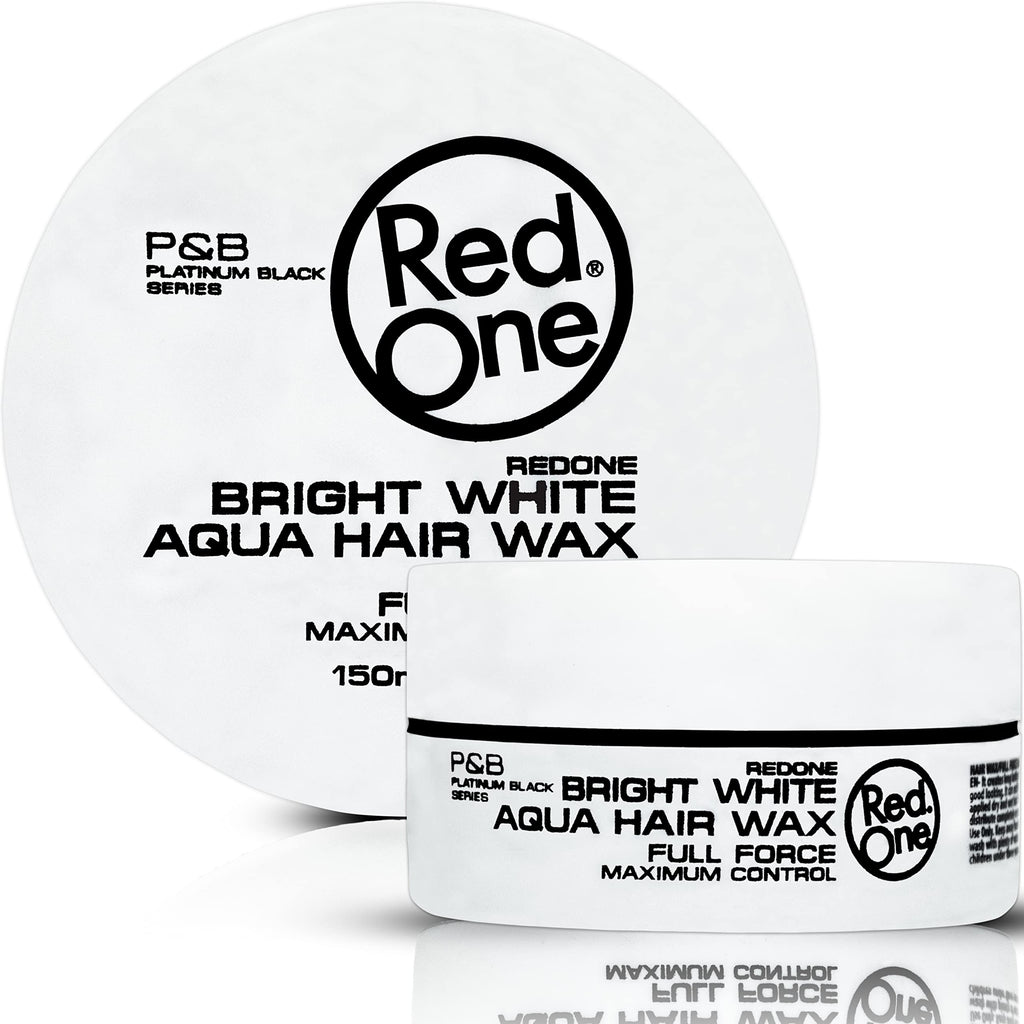 RedOne Hair Styling Wax Red 150 ml | Edge Control | Hair Gel Wax | Ultra Hold | Strawberry Scent | Men & Women Hair Wax | Maximum Control | Shine Look