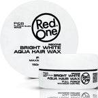 RedOne Hair Styling Wax Red 150 ml | Edge Control | Hair Gel Wax | Ultra Hold | Strawberry Scent | Men & Women Hair Wax | Maximum Control | Shine Look