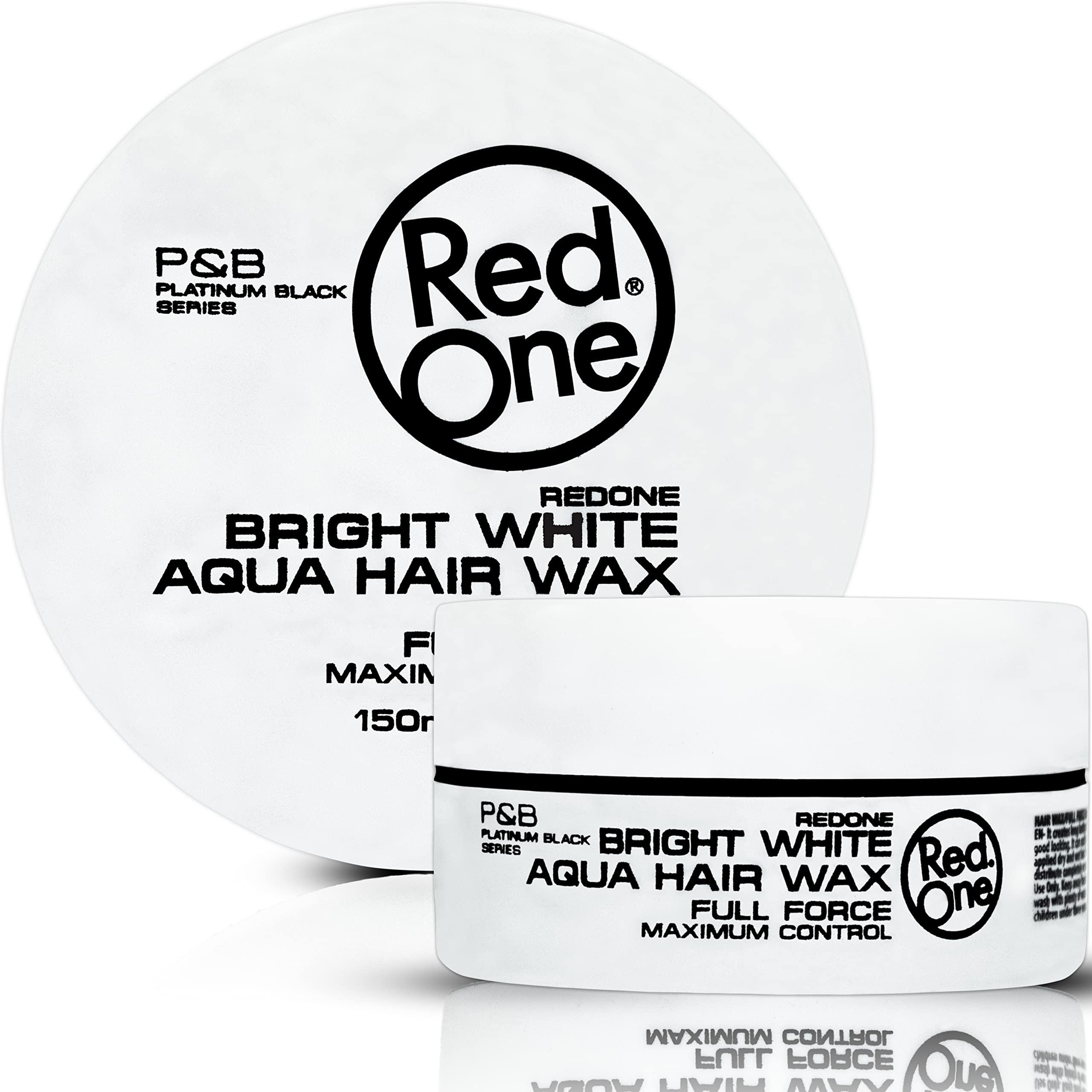 RedOne Hair Styling Wax Red 150 ml | Edge Control | Hair Gel Wax | Ultra Hold | Strawberry Scent | Men & Women Hair Wax | Maximum Control | Shine Look