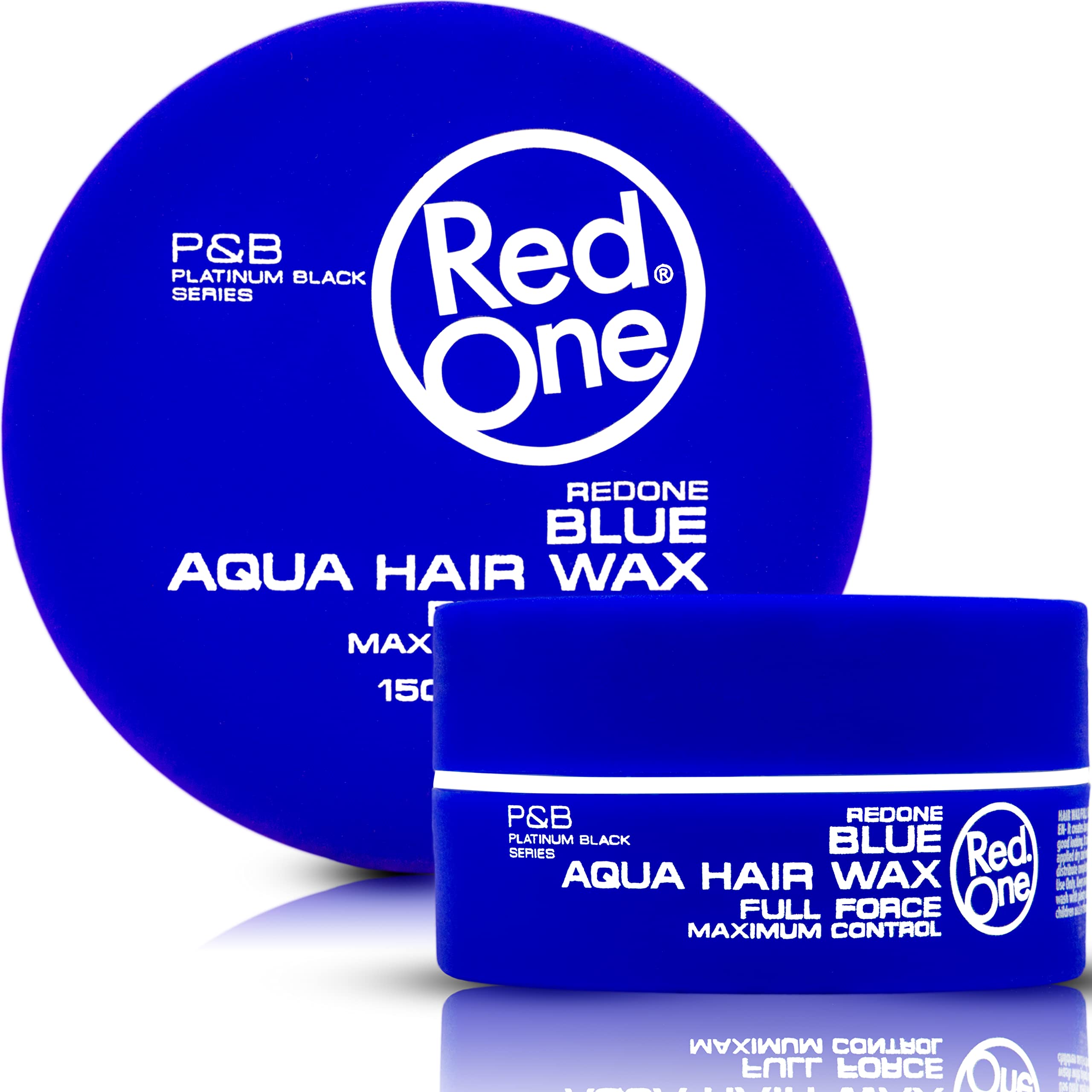 RedOne Hair Styling Wax Red 150 ml | Edge Control | Hair Gel Wax | Ultra Hold | Strawberry Scent | Men & Women Hair Wax | Maximum Control | Shine Look