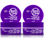 RedOne Hair Styling Wax Red 150 ml | Edge Control | Hair Gel Wax | Ultra Hold | Strawberry Scent | Men & Women Hair Wax | Maximum Control | Shine Look