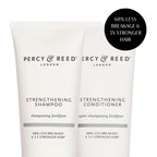 Percy & Reed Shampoo & Conditioner 2 x 250ml, Hair Growth Shampoo and Conditioner, Reduces Breakage, Builds Strength, Adds Thickness, Moisturises Dry Damaged Hair, Give Me Strength Collection