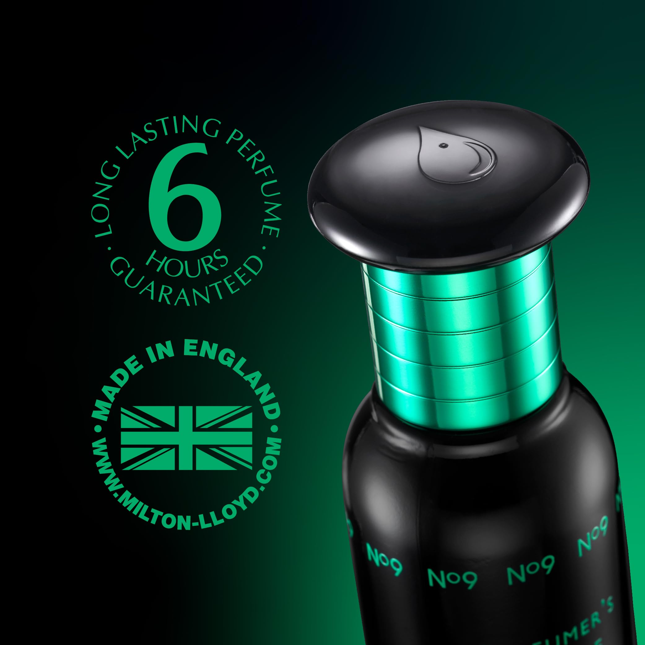 PERFUMER'S CHOICE No 9 Victor Perfume for Men. 83ml Eau de Parfum, Luxury Fragrance - Mens Aftershave, Long Lasting Fragrance by Milton-Lloyd