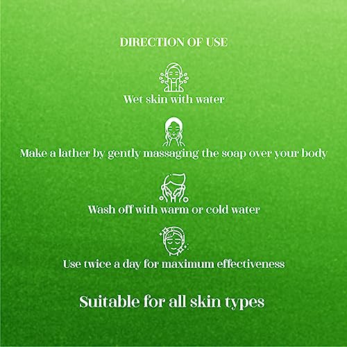 SKINSKA NATURALS Aloe Vera Soap - Enriched with Almond & Vitamin E, Moisturising Cleanser for Face & Body, Smooth Nourished Skin, Bath & Shower Bar, Paraben-Free, Cruelty-Free, Pack of 2 x 125g