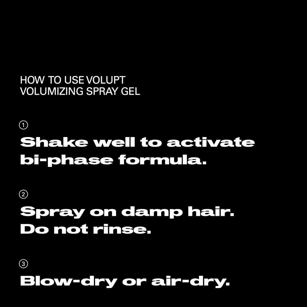 Sebastian Professional Volupt Max Volumising Spray Gel - Adds Volume & Leaves Hair Soft - For Fine or Flat Hair (150ml) - Damaged Box