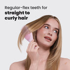 Tangle Teezer Ultimate Detangler Hairbrush - For Wet & Dry Hair - Detangling Brush for All Hair Types - Two-Tiered Teeth Reduce Breakage & Eliminate Knots - Millennial Pink - Damaged Box