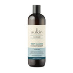 Sukin Deep Cleanse Conditioner 500ml - Wheat Protein, Avocado Oil, Algae - Vegan Friendly Hair Care - New