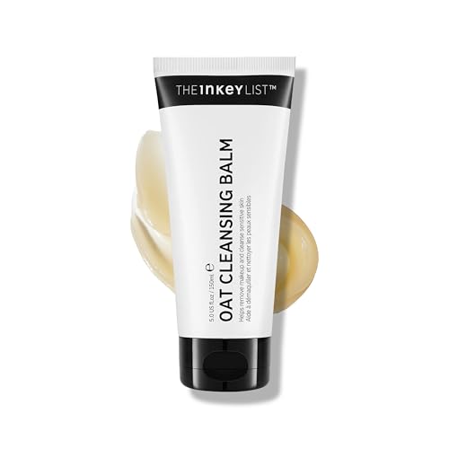 The INKEY List Oat Cleansing Balm 150ml - Old Packaging & Formula Version, Hydrating Makeup Remover & Face Cleanser for Sensitive Skin