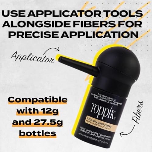 Toppik Spray Applicator, Precise Fibre Application on Thinning Hair for Naturally Thicker Looking Hair, Suitable for 12g & 27.5 g Bottle Sizes - Damaged Box