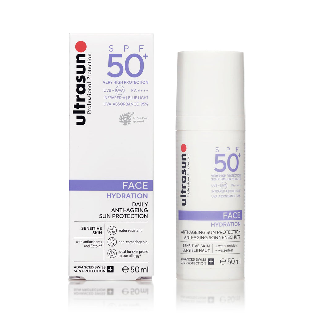 Ultrasun Anti-Ageing Face SPF50+ 50ml , Pack of 1 - Damaged Box