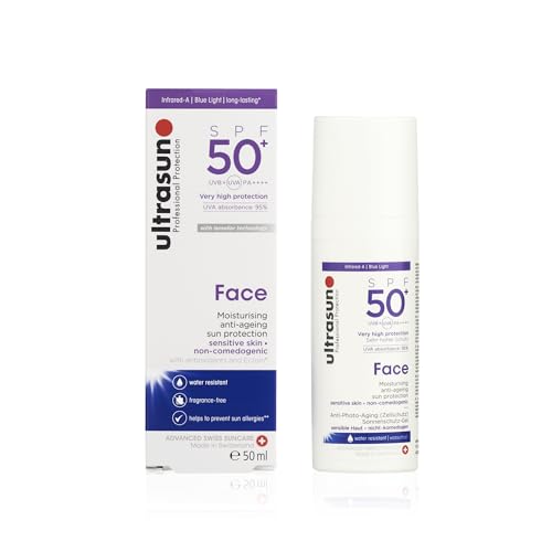Ultrasun Anti-Ageing Face SPF50+ 50ml , Pack of 1 - Damaged Box