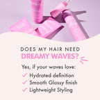 Umberto Giannini Dreamy Waves Wavy Whip Style Control Mousse 200ml - Damaged Box