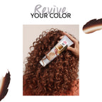 Wella Professional Color Fresh Mask | Temporary Color Refresh Treatment |Semi-Permanent Hair Dye | Wash Out Colour |150ml | Caramel Glaze - Damaged Box