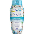 Vagisil Scentsitive Scents Daily Feminine Intimate Wash For Women, Plus Coconut Water, All-Day Freshness, Hypoallergenic, skin-friendly Coconut Hibiscus Scent, 354ml (Package may vary)