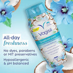 Vagisil Scentsitive Scents Daily Feminine Intimate Wash For Women, Plus Coconut Water, All-Day Freshness, Hypoallergenic, skin-friendly Coconut Hibiscus Scent, 354ml (Package may vary)