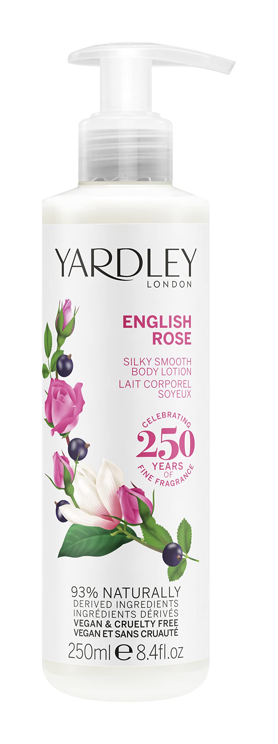 Yardley London English Rose Body Spray, 75 ml, Pack of 1