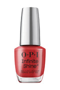 OPI Infinite Shine Nail Polish - Big Apple RedTM - Gel Like & Long Lasting Red Cr`eme Nail Polish - with Pre-Cured Gel Technology & OPI Pro-Wide Brush (15ml)