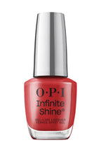 OPI Infinite Shine Nail Polish - Big Apple RedTM - Gel Like & Long Lasting Red Cr`eme Nail Polish - with Pre-Cured Gel Technology & OPI Pro-Wide Brush (15ml)