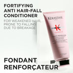 K'erastase Genesis, Moisturising and Hydrating Conditioner, For Hair Loss and Weakened Hair, Edelweiss Native Cells, Ginger Root and Aquaxyl, Fondant Reinforcateur, 200 ml