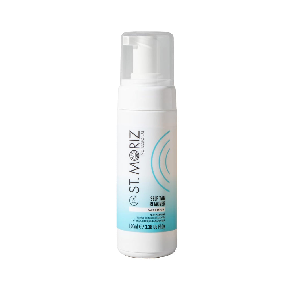 ST. MORIZ Professional Self Tan Remover Pads | Removes Unwanted Fake Tan Instantly | Corrects Tanning Mistakes | Rapid Fake Tan Remover | Dermatologically Tested & Kind to Skin | 60 Pads, White