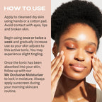 Sacheu Lactic Tonic - AHA Refreshing Essence - Exfoliating Toner with Hyaluronic Acid and Lactic Acid - Face Serum Helps Even Skin Tone and Texture - Cruelty and Fragrance Free - 100 ml