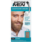 Just for men Moustache & Beard Dark Brown Dye, Eliminates Grey for a Thicker & Fuller Look M45