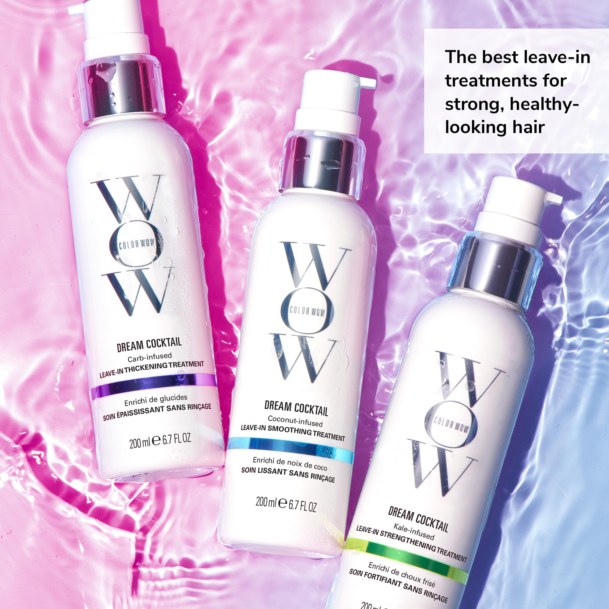 COLOR WOW Dream Cocktail Coconut Infused - Transform Dry, Damaged Hair to Silken Perfection with this Leave-in Treatment for Dry Hair
