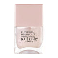Nails Inc Euphoria Highlight, Magic Does Exist Pink Shimmer, No Chip, Long Lasting, Quick Dry, Air Dry, Professional Manicures & Pedicures, Fingernails & Toenails, Vegan Nail Polish, 14 ML