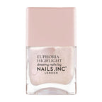 Nails Inc Euphoria Highlight, Magic Does Exist Pink Shimmer, No Chip, Long Lasting, Quick Dry, Air Dry, Professional Manicures & Pedicures, Fingernails & Toenails, Vegan Nail Polish, 14 ML