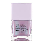 Nails Inc Euphoria Highlight, Magic Does Exist Pink Shimmer, No Chip, Long Lasting, Quick Dry, Air Dry, Professional Manicures & Pedicures, Fingernails & Toenails, Vegan Nail Polish, 14 ML