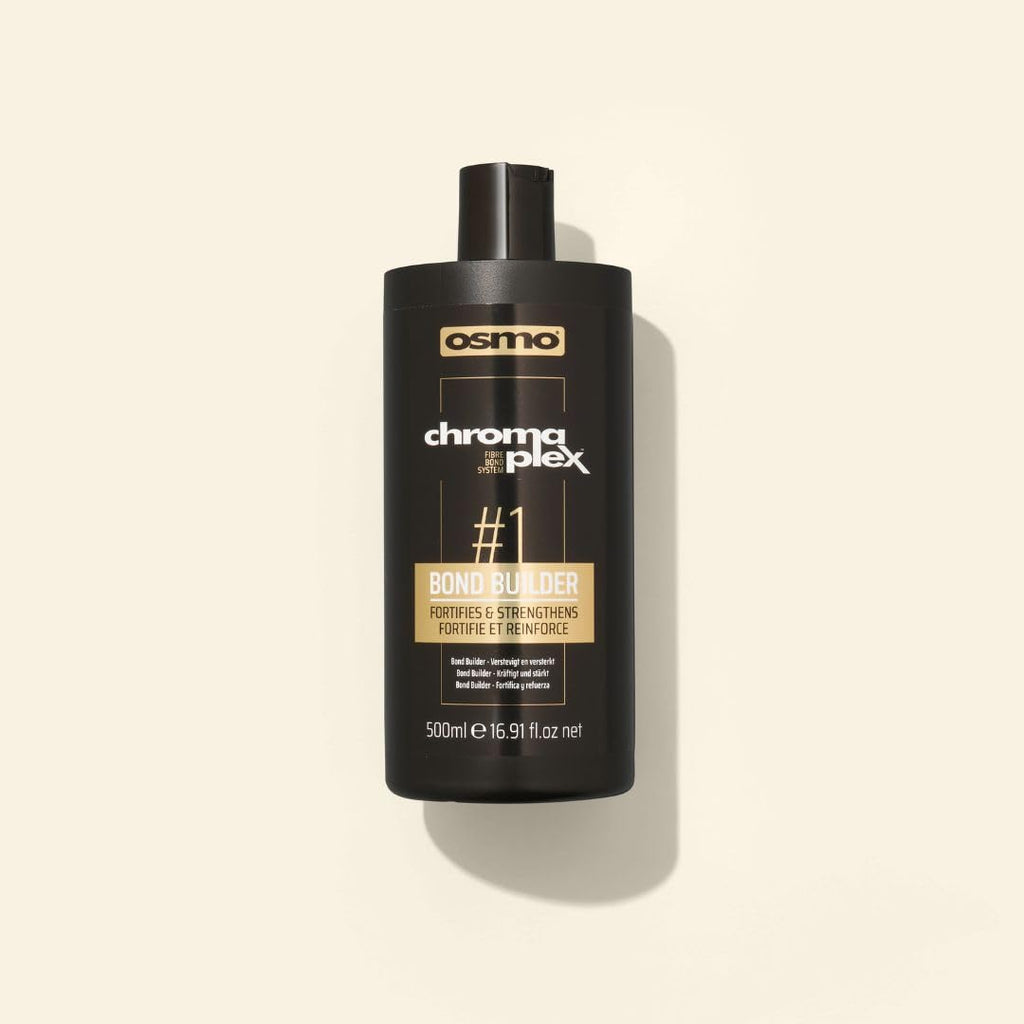 OSMO CHROMAPLEXTM Bond Builder #1 | Step 1 Bond Repair System For Use with Bleach or Colour | Hair Strengthening Treatment | Reduces Chemical Breakage. 500ml