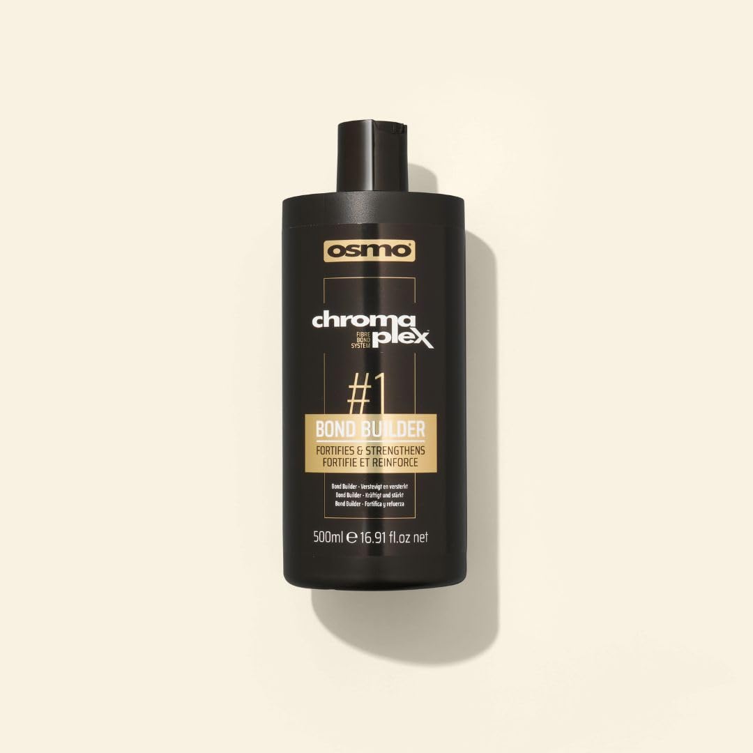OSMO CHROMAPLEXTM Bond Builder #1 | Step 1 Bond Repair System For Use with Bleach or Colour | Hair Strengthening Treatment | Reduces Chemical Breakage. 500ml