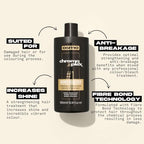 OSMO CHROMAPLEXTM Bond Builder #1 | Step 1 Bond Repair System For Use with Bleach or Colour | Hair Strengthening Treatment | Reduces Chemical Breakage. 500ml