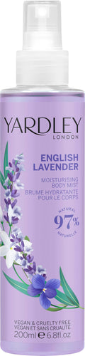 Yardley London English Lavender Fragrance Mist 200 ml