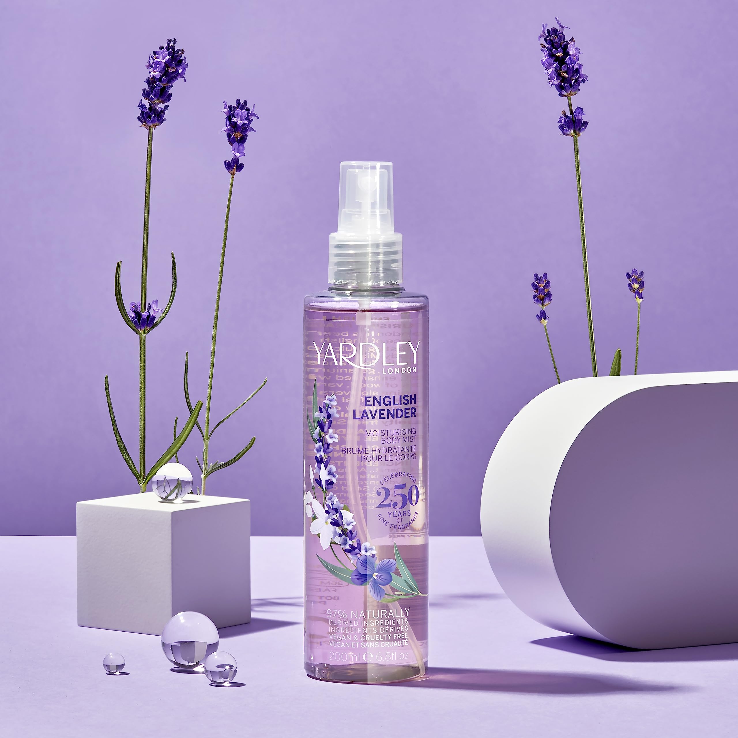 Yardley London English Lavender Fragrance Mist 200 ml