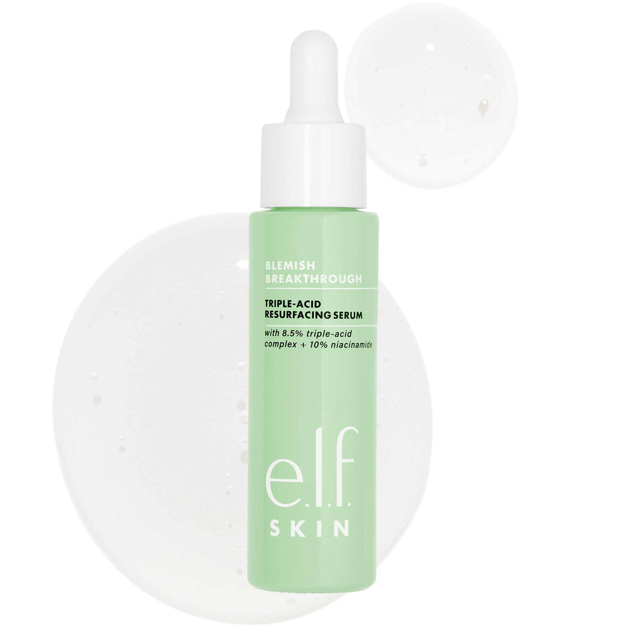e.l.f. SKIN Blemish Breakthrough Calming Water Cream, Lightweight Blemish-Fighting Face Moisturiser, Prevents New Blemishes & Calms Skin