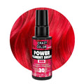 Crazy Color Red Power Pigments 30 Uses | Ultra Concentrated Pigments, Custom Toner & Semi-Permanent Dye from Home | Vegan Formula | No Bleach or Ammonia | 30ml