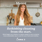 Miniml Eco Laundry Liquid Washing Detergent 5L Refill - Natural Non Bio Fresh Linen Scented Clothes and Fabric Softener for Machine or Delicate Hand Cleaning - 100% Vegan & Cruelty Free (165 Washes)