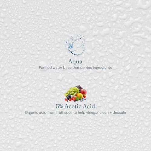 Miniml Eco White Vinegar Cleaning - All Natural Multi-Surface & Multi-Purpose Cleaner, Limescale Remover, Laundry Softener & More - 100% Vegan & Cruelty Free (5L (Pack of 1)