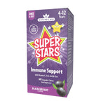 Natures Aid Super Stars Immune Support for Kids 150ml - Blackcurrant Flavour - Vitamin C D3 Zinc - Vegan, Sugar-Free, Gluten-Free - Non-GMO - Daily Immune Support Liquid Supplement