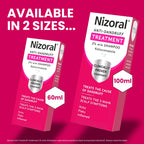 Nizoral Anti-Dandruff Treatment Shampoo, Treats and Prevents Dandruff, Clinically Proven to Control Itchy & Flaky Scalps, Contains Ketoconazole, 1 x 100ml - Damaged Box - BBE 11/2028