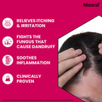 Nizoral Anti-Dandruff Treatment Shampoo, Treats and Prevents Dandruff, Clinically Proven to Control Itchy & Flaky Scalps, Contains Ketoconazole, 1 x 60ml - Damaged Box - BBE 11/2028