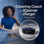 Oral-B iO10 Electric Toothbrush for Adults, 1 Handle, Cosmic Black - 3 Brush Heads, Charging Travel Case, Toothbrush Head Holder, 7 Modes, UK Two Pin Plug, Gifts for Women / Men - Very Good