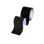 ORRY Kinesiology Tape - Joint Support & Muscle Pain - Latex-Free, Water-Resistant, Elastic Cotton - Uncut Roll (Black)
